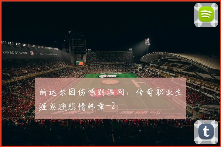 纳达尔因伤憾别温网,传奇职业生涯或迎悲情终章